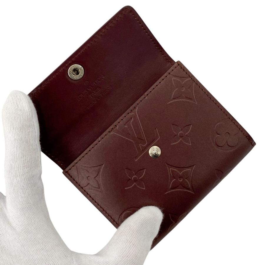 ルイヴィトン ■美品■ ラドロー コンパクト コイン カード ケース 小銭入れ  財布 モノグラム マット ヴィオレ M65126 【575433】8 |  | 06