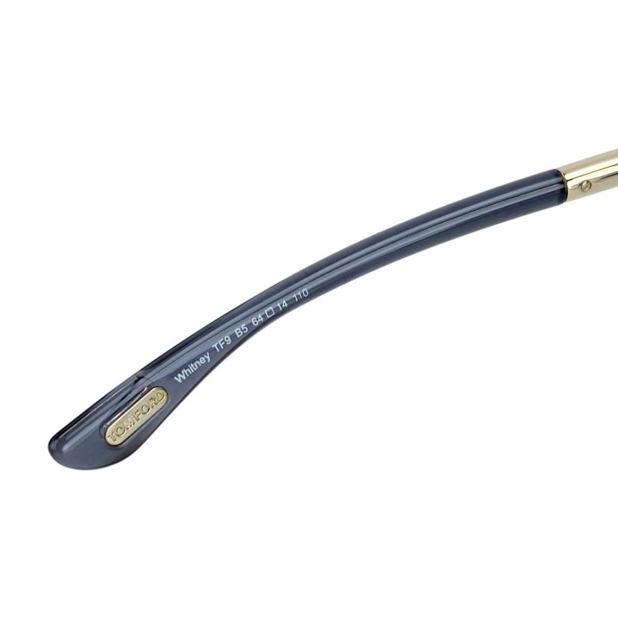 トムフォード ■美品■ サングラス 眼鏡 アイウェア ファッション プラスチック ネイビー Whitney TF9 B5 64□14 110 箱 【576133】11 |  | 05