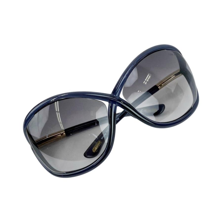 トムフォード ■美品■ サングラス 眼鏡 アイウェア ファッション プラスチック ネイビー Whitney TF9 B5 64□14 110 箱 【576133】11 |  | 07