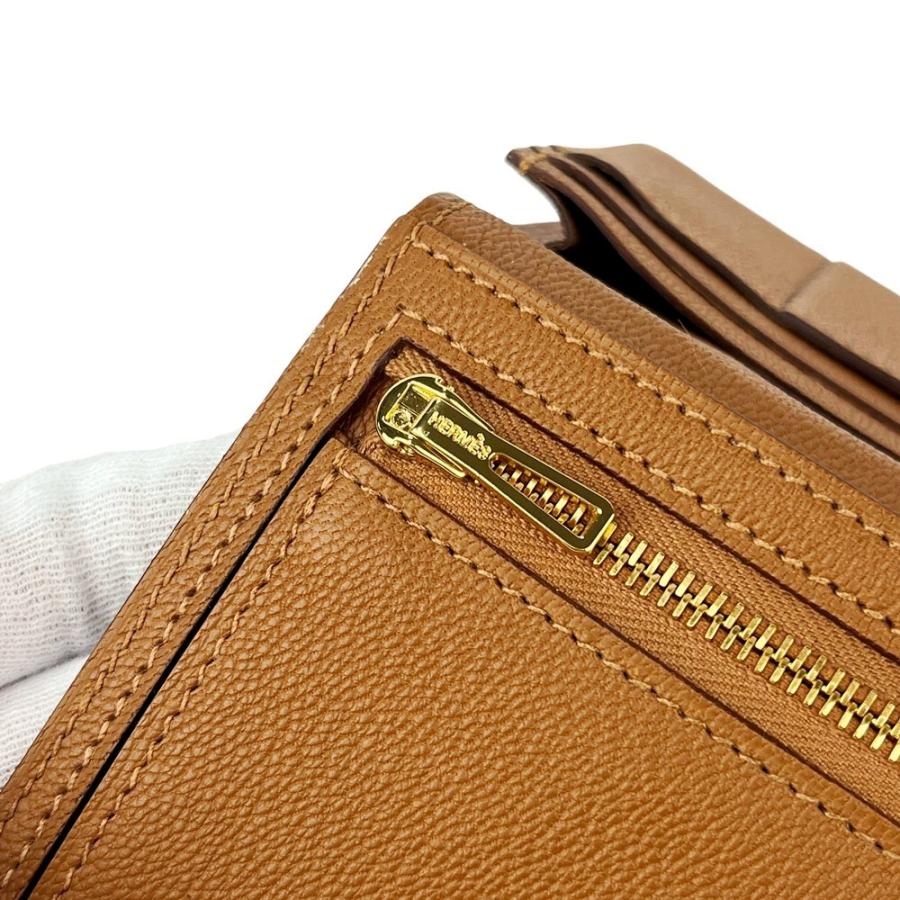 エルメス ■新同■ ベアンスフレ 長財布 ウォレット アリゲーターマット ブラウン U刻 【576416】13 |  | 07