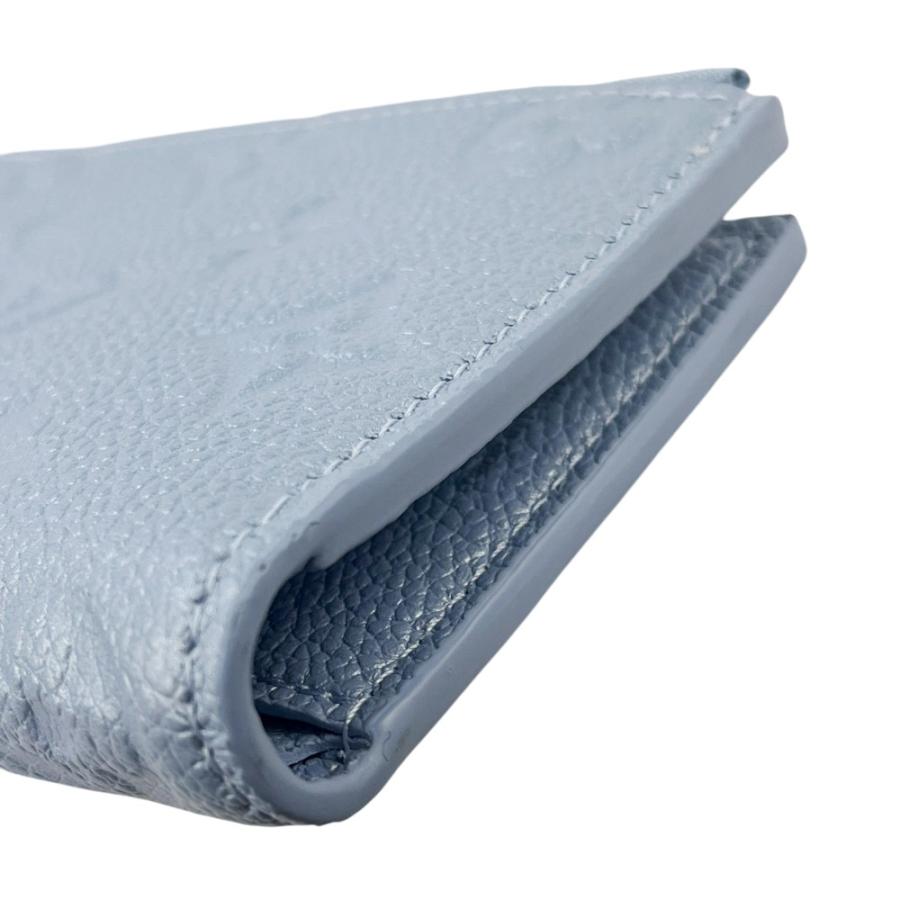 ルイヴィトン ■新同■IC■ ポルトフォイユ リサ ウォレット 二つ折り 財布 モノグラム アンプラント ブルー M26518 箱 【577253】8 |  | 03