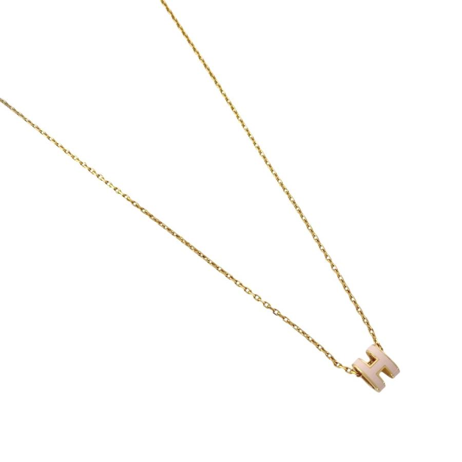 エルメス ■美品■ ミニ ポップアッシュ ネックレス ペンダント アクセサリー ピンク ゴールド GP 箱 【577321】5 |  | 01