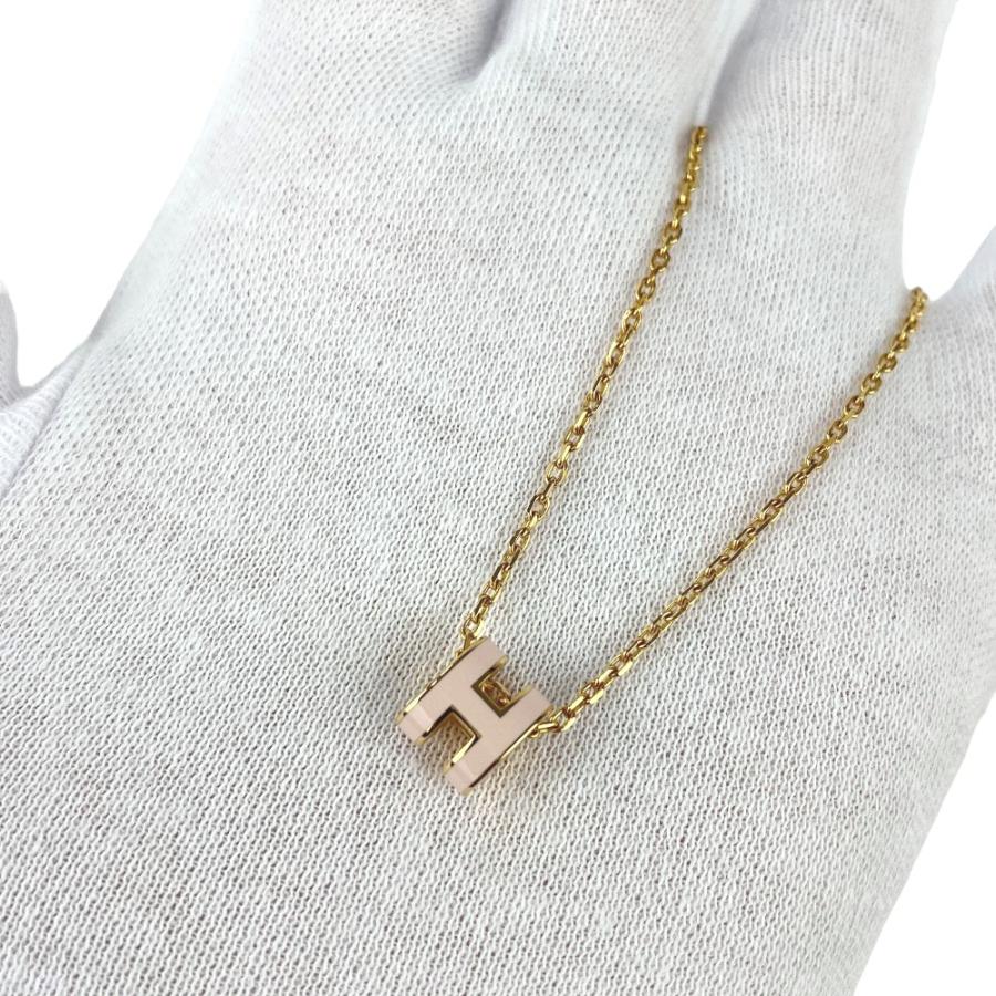エルメス ■美品■ ミニ ポップアッシュ ネックレス ペンダント アクセサリー ピンク ゴールド GP 箱 【577321】5 |  | 05