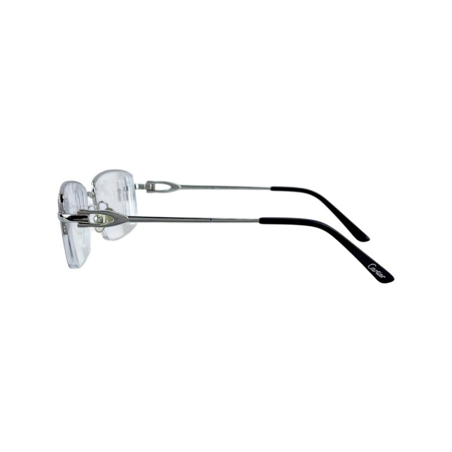 カルティエ ■中古■ 眼鏡 メガネ 度入り SS シルバー ブラック CT0319〇 004 57□48 145 【577895】11 |  | 01
