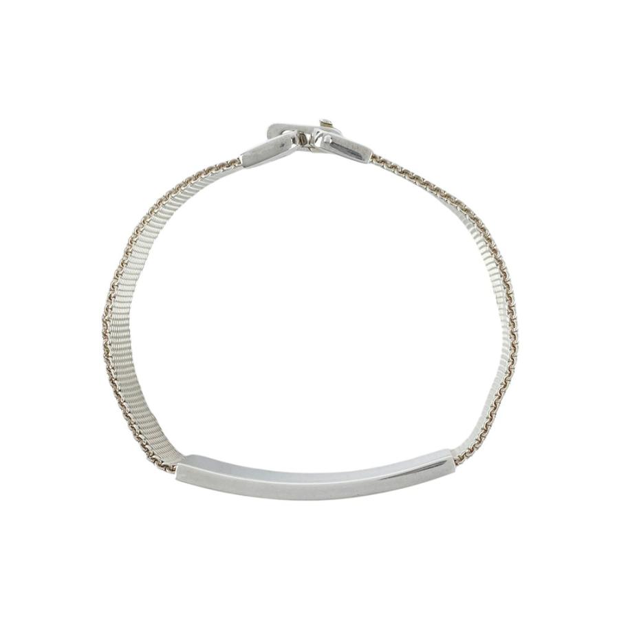 ティファニー ■美品■ サマセット メッシュ IDブレスレット アクセサリー シルバー SV 925 箱 【578137】7 |  | 04