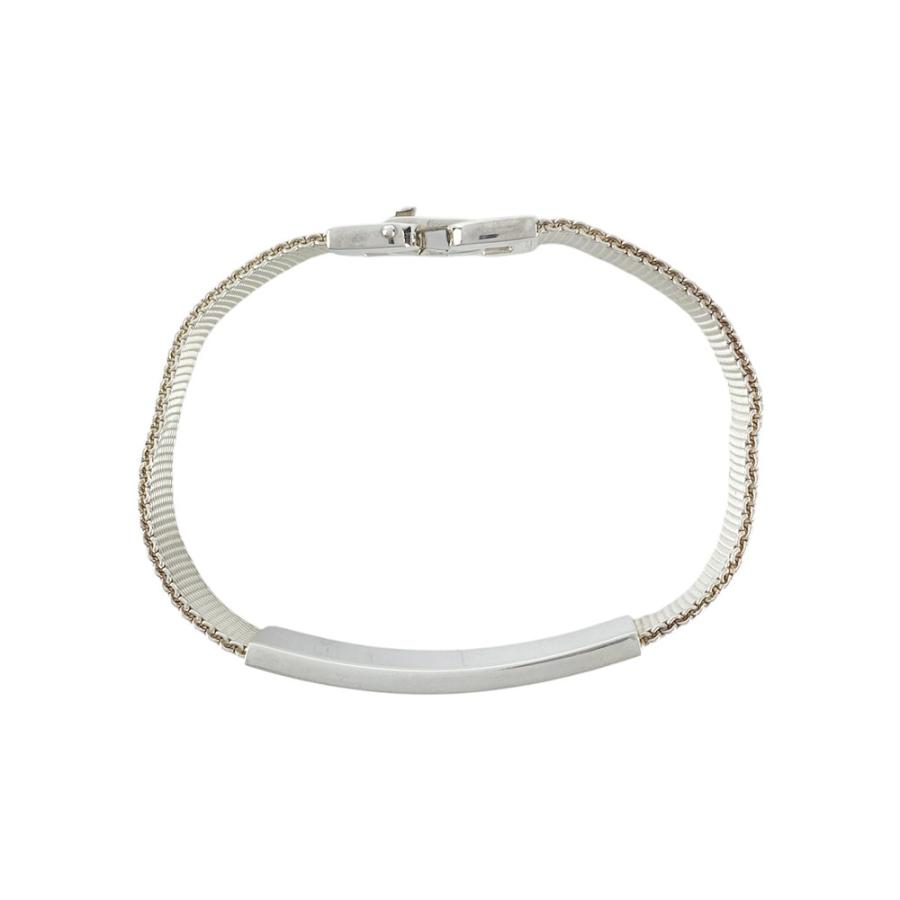 ティファニー ■美品■ サマセット メッシュ IDブレスレット アクセサリー シルバー SV 925 箱 【578137】7 |  | 05