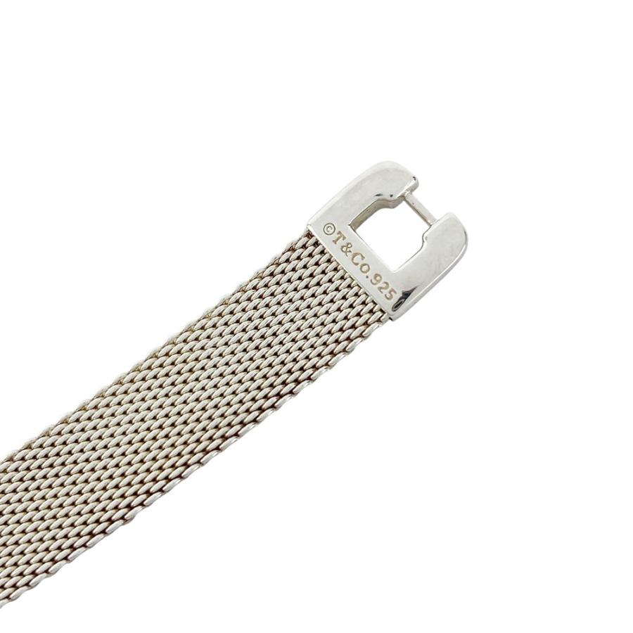 ティファニー ■美品■ サマセット メッシュ IDブレスレット アクセサリー シルバー SV 925 箱 【578137】7 |  | 07