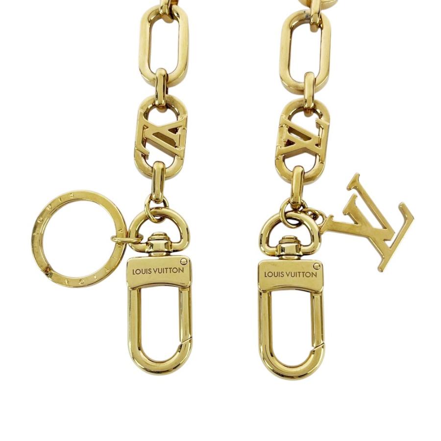 ルイヴィトン ■美品■ チェーンマイLVチャーム バッグチャーム キーリング キーホルダー ロゴ GP ゴールド M00878 箱 【578335】7 |  | 02