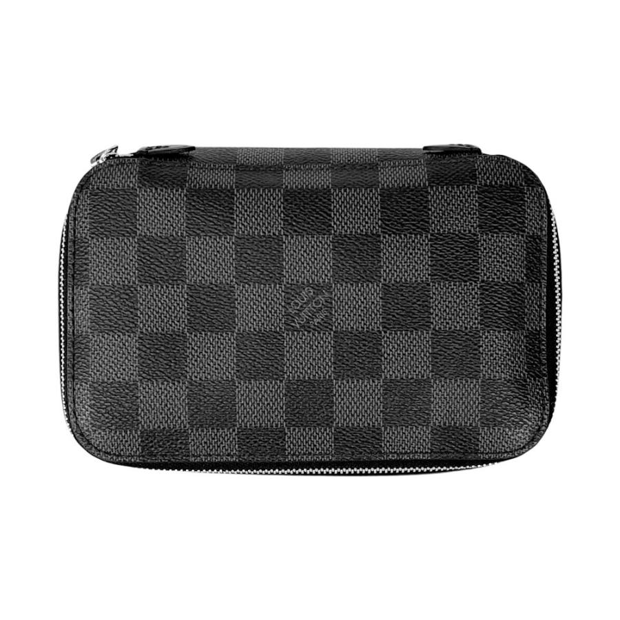 ルイヴィトン ■新同■ キューブドゥランジュモン PM ポーチ ダミエ グラフィット ブラック M43688 【578809】13 |  | 04