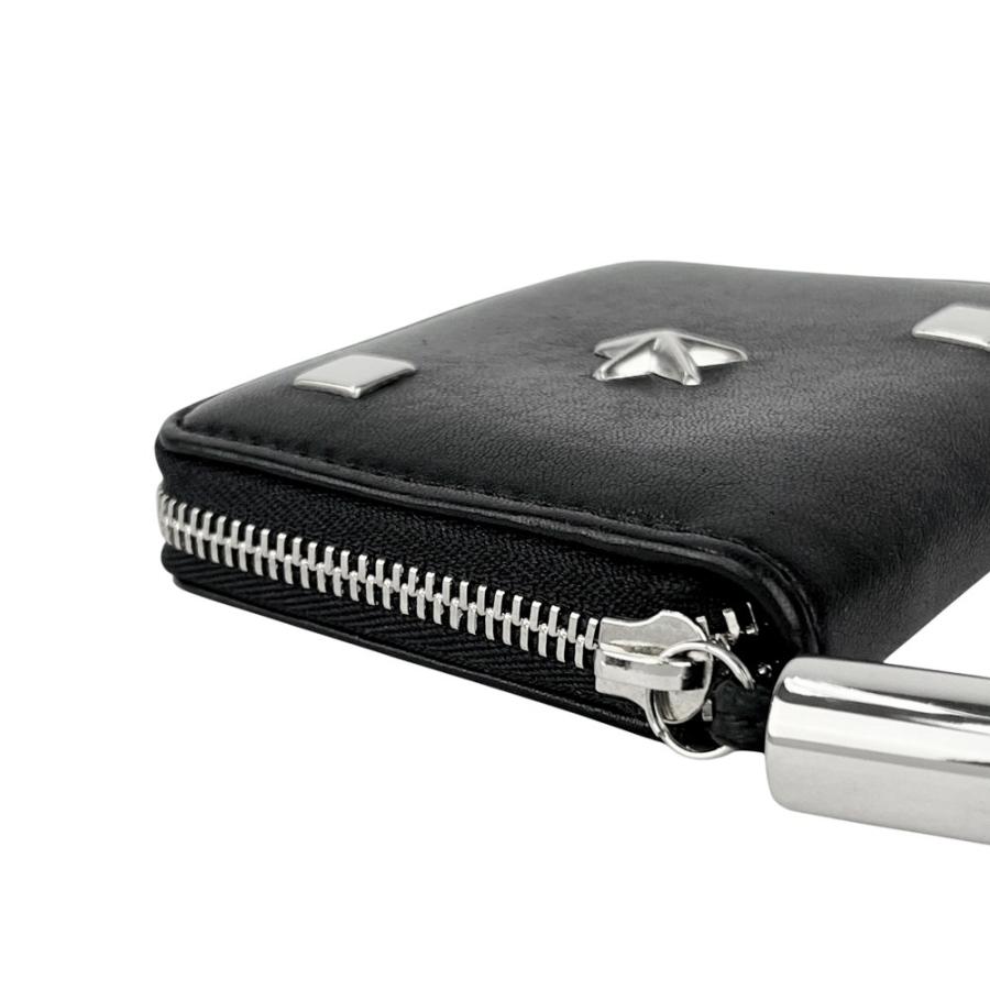 ジミーチュウ ■美品■ コインケース 小銭入れ スター レザー ブラック 箱 【578922】13 |  | 02