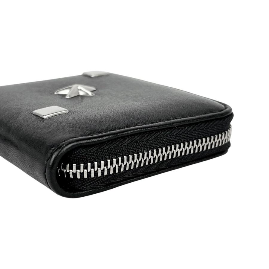 ジミーチュウ ■美品■ コインケース 小銭入れ スター レザー ブラック 箱 【578922】13 |  | 03