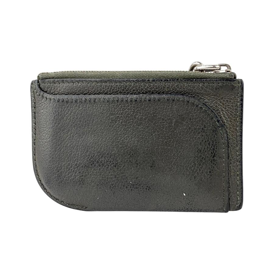 エルメス ■中古■ フラグメントケース カード コインケース ストラップ付き レザー グリーン 【579288】13 |  | 02