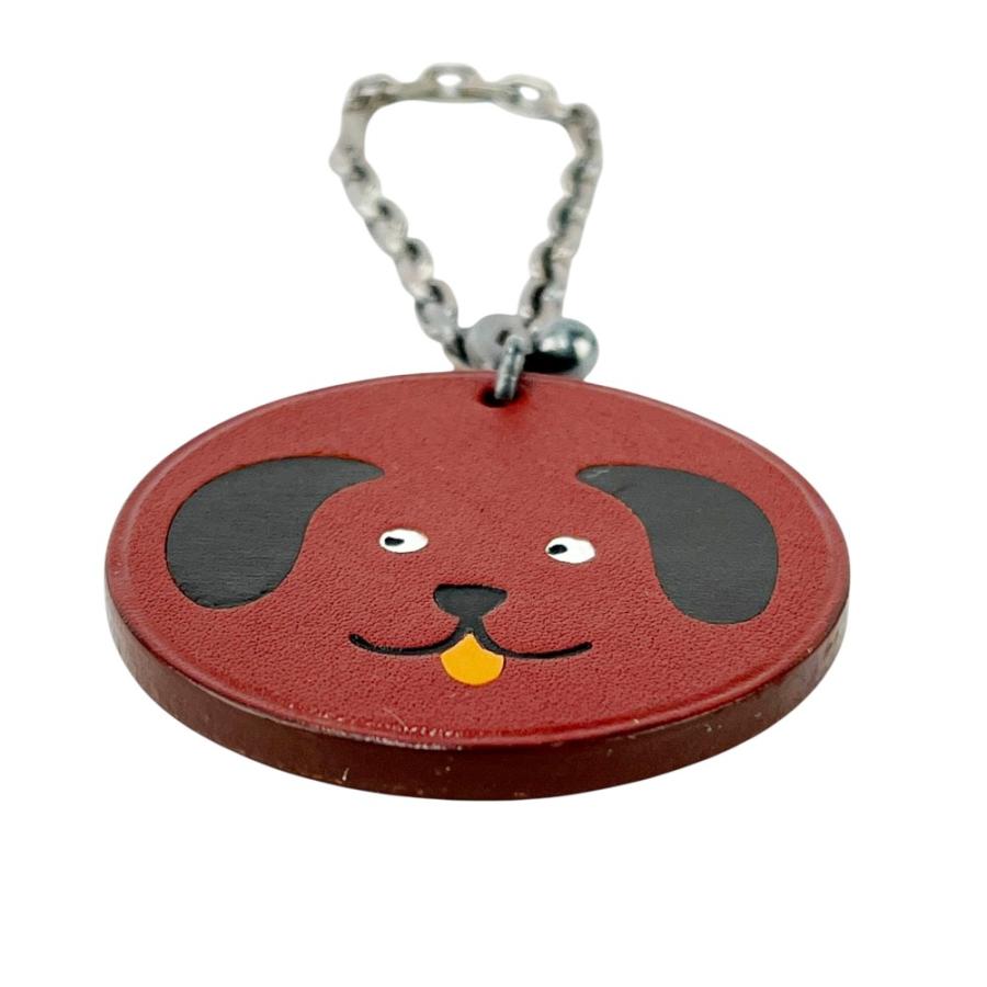 エルメス ■新同■ バッグ チャーム キーホルダー 犬 モチーフ レザー ブラウン 箱 【579431】8 |  | 04
