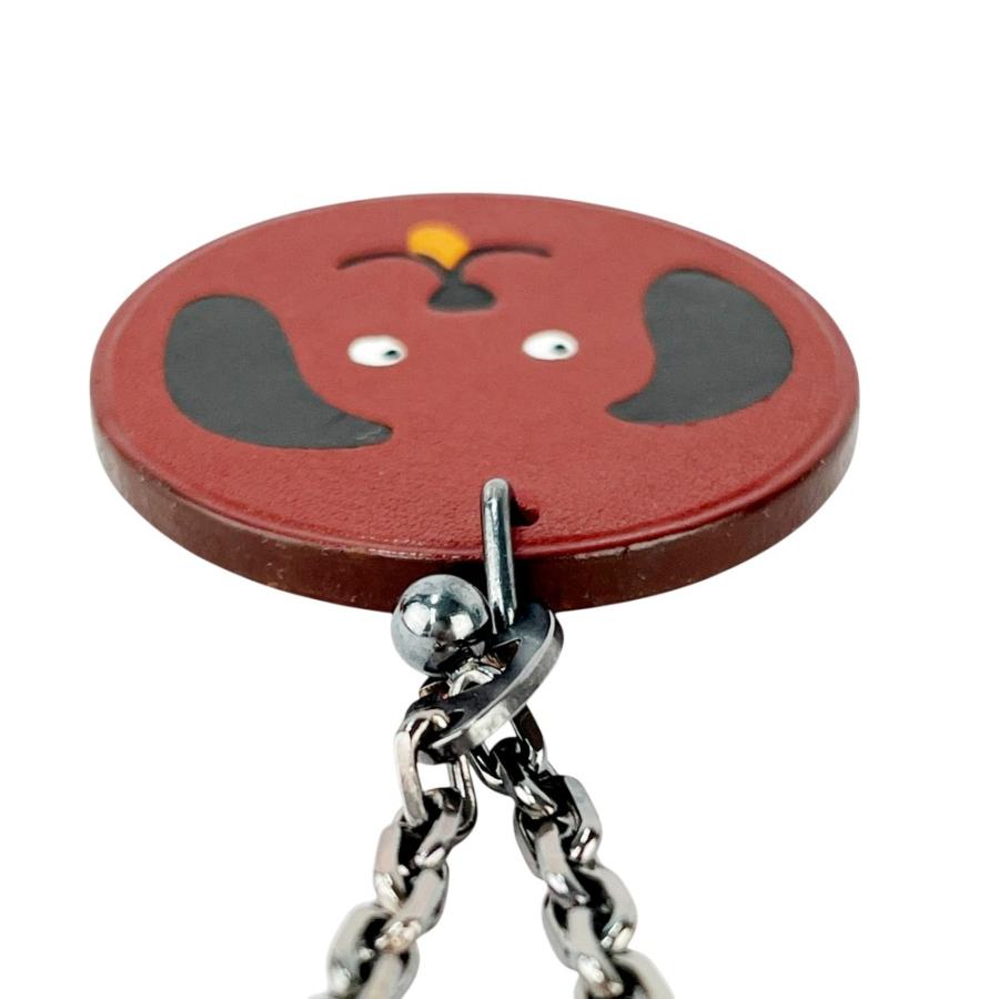 エルメス ■新同■ バッグ チャーム キーホルダー 犬 モチーフ レザー ブラウン 箱 【579431】8 |  | 05