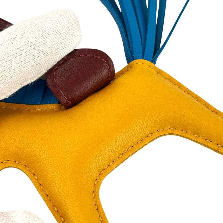 エルメス ■新同■ ロデオ PM チャーム ストラップ アニョーミロ ジョーヌドール ブルーザンジバール ルージュアッシュ B刻 箱 【580024】8 |  | 07