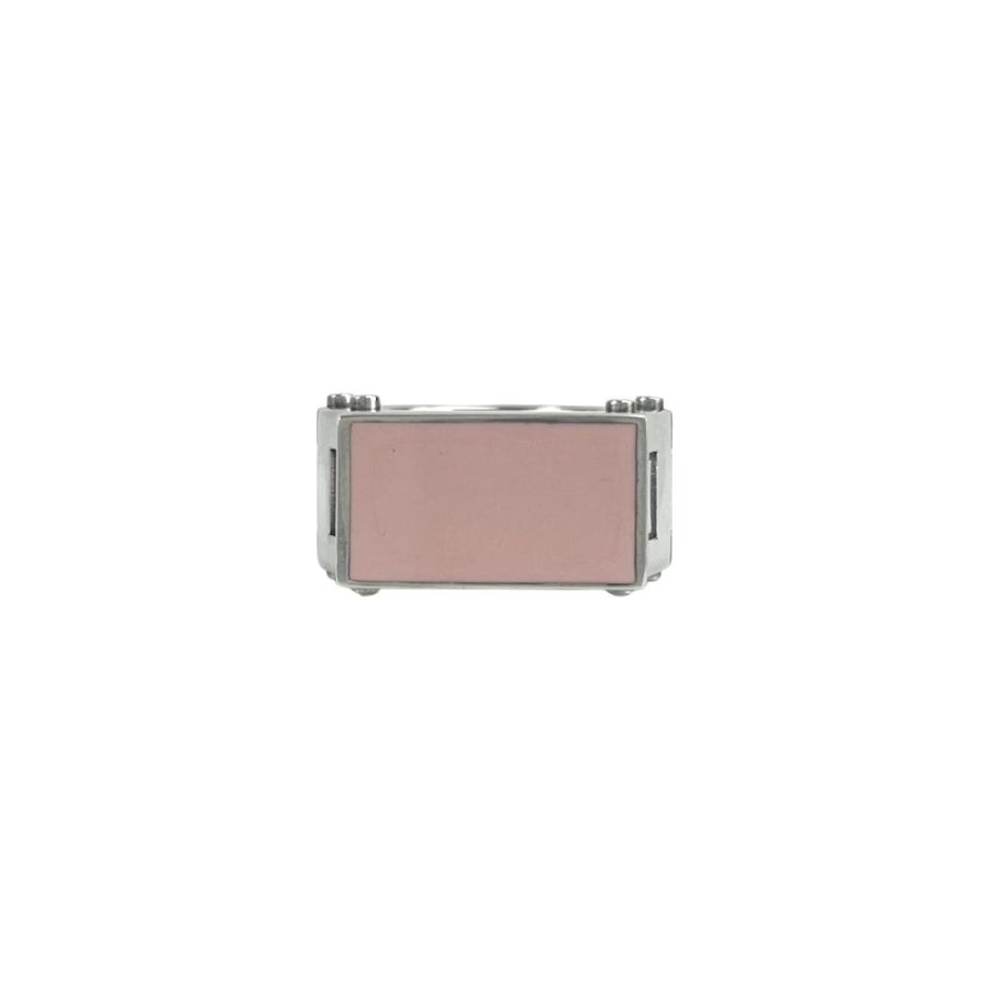 ボッテガヴェネタ ■美品■ リング アクセサリー シルバー SV925 ピンク ＃15 箱 23.5g 【580130】10 |  | 01