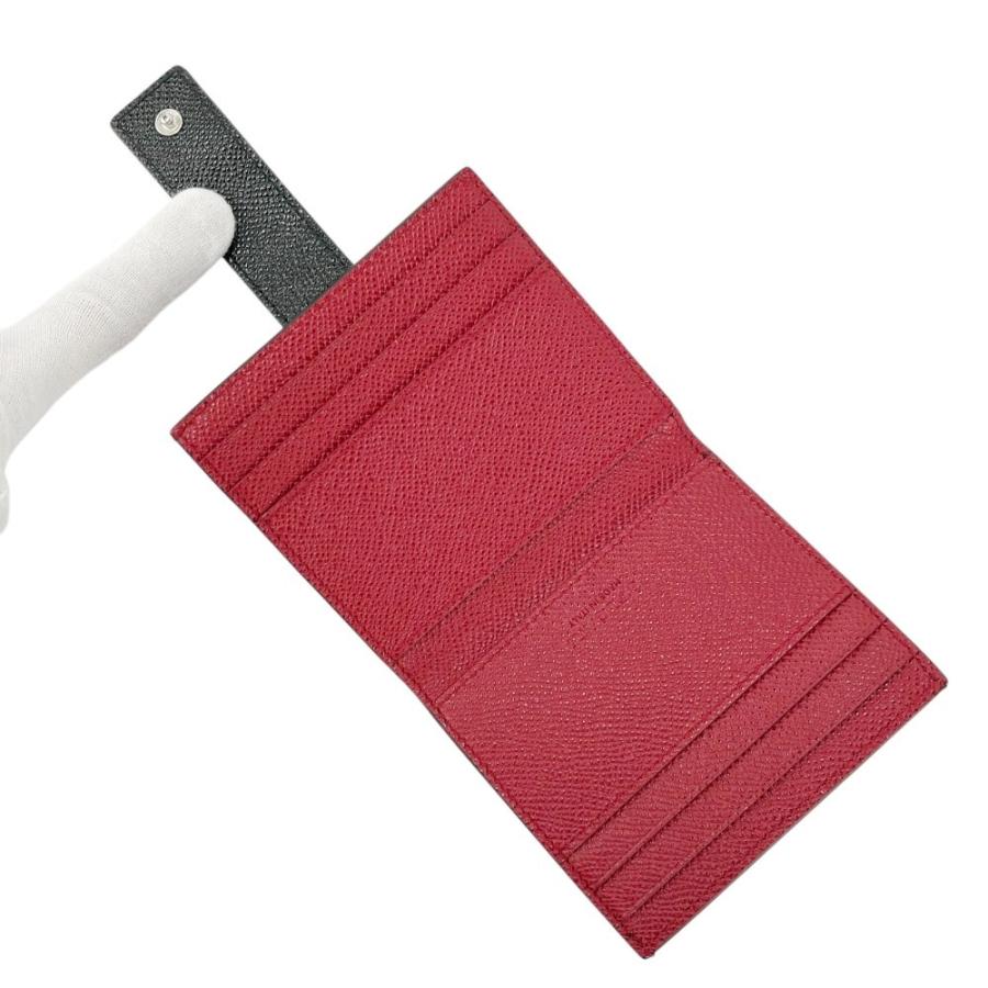 ブルガリ ■美品■  二つ折り カードケース 名刺入れ バイカラー レザー ブラック レット 290070 【580604】8 |  | 06