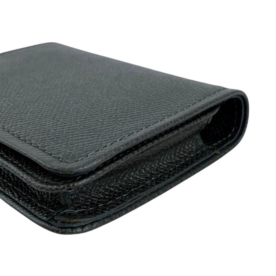 ダンヒル ■新同■ カードケース 二つ折り 名刺入れ ロゴ ビジネス レザー チャコール 箱 【580819】7 |  | 03