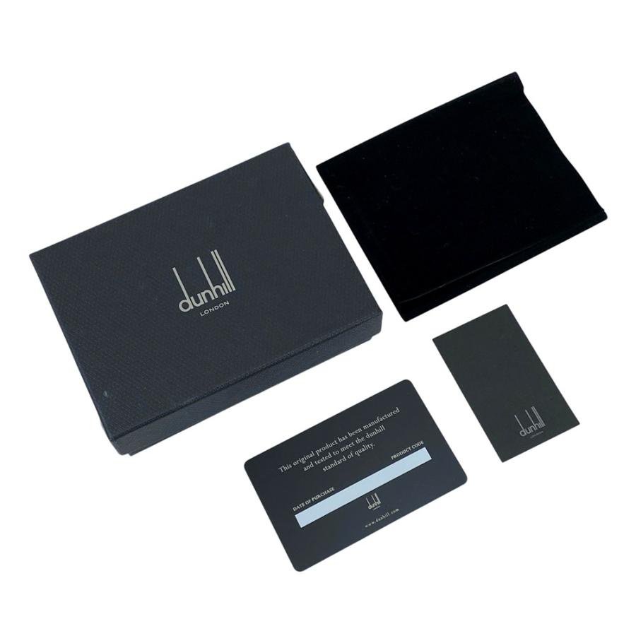 ダンヒル ■新同■ カードケース 二つ折り 名刺入れ ロゴ ビジネス レザー チャコール 箱 【580819】7 |  | 09