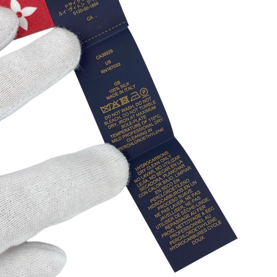 ルイヴィトン ■美品■ バンドーBB ツイリー スカーフ ファッション シルク レッド ホワイト マルチカラー M79965 箱 【581588】7 |  | 06