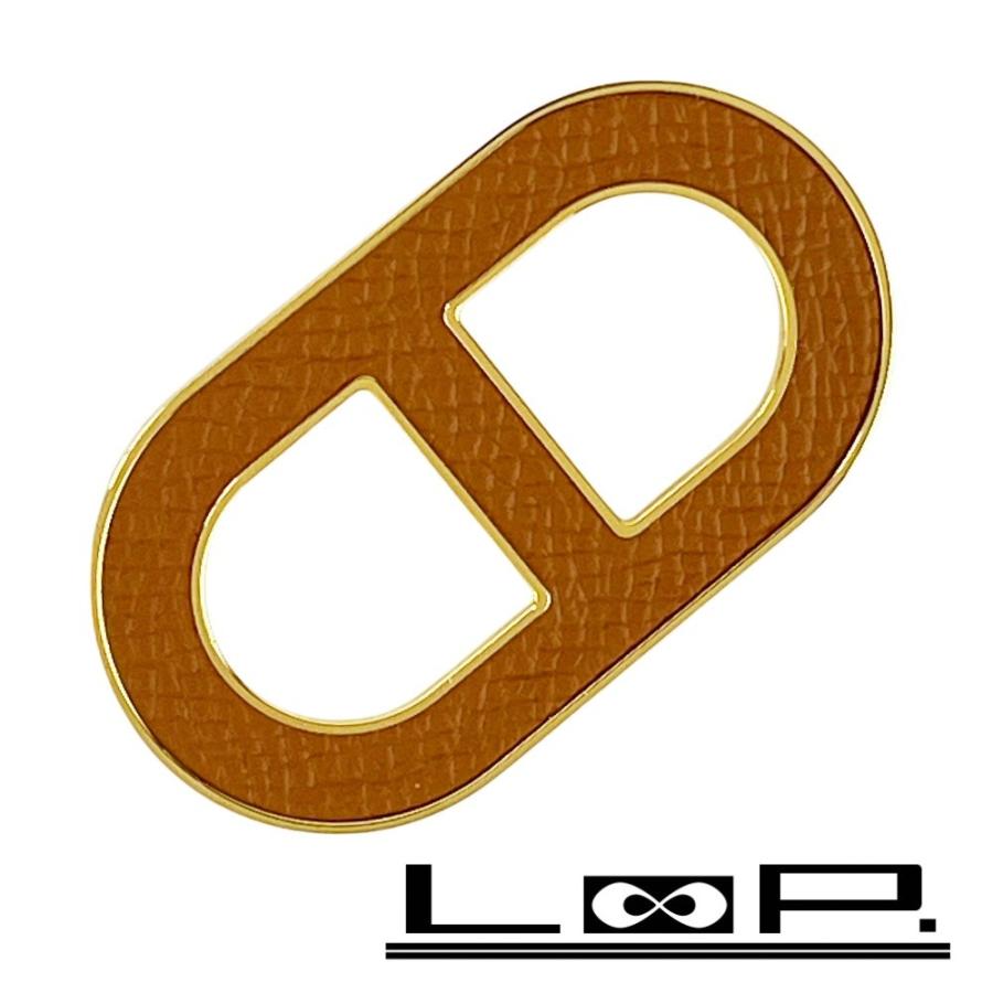 エルメス ■新同■ シェーヌダンクル ブローチ モチーフ ピン エプソン GP ゴールド 箱 【581724】8 | 