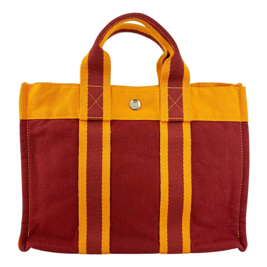 美品　HERMES エルメス ニューフールトゥPMトートバックオレンジ エルメス □美品□限定品□ フールトゥ PM ハワイ限定 トート バッグ