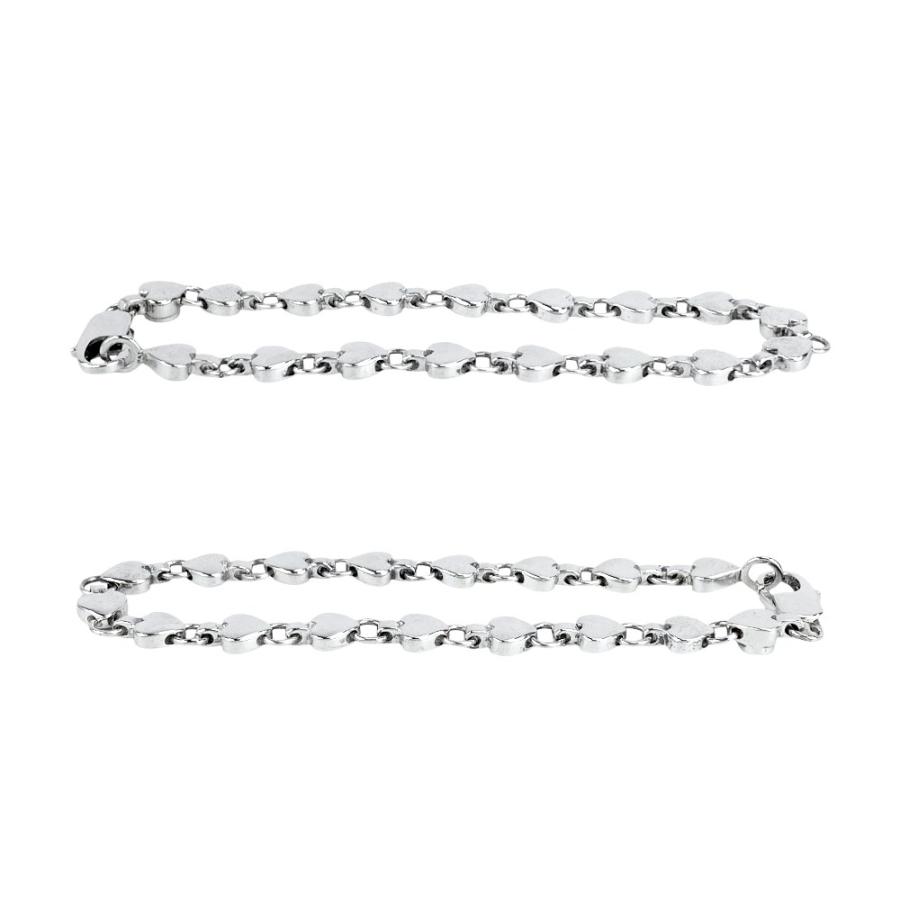 ティファニー ■美品■ ハートパフ ブレスレット アクセサリー シルバー SV 925 箱 【582042】12 |  | 02