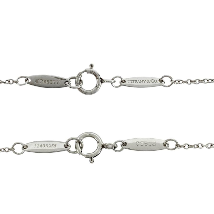 ティファニー ■美品■ バイザヤード ネックレス 1PD シルバー ダイヤ PT950 D0.23 鑑G-VSI-EX 2.3g 箱 【583056】7 |  | 06