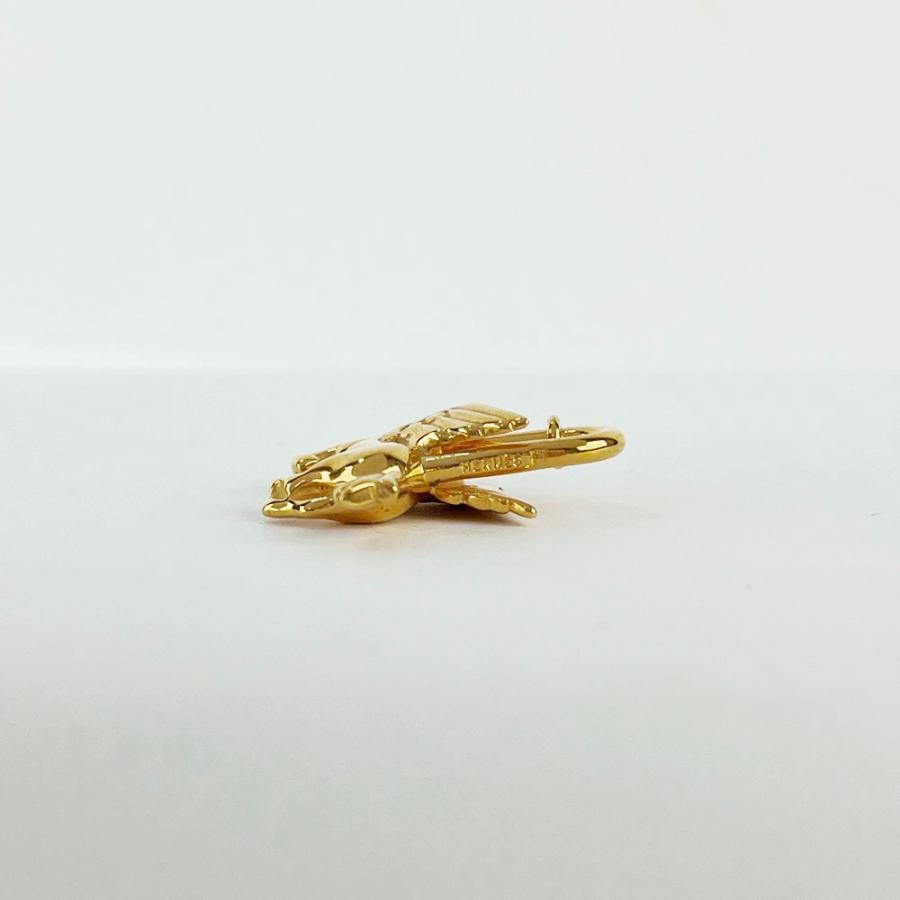 エルメス ■新同■ カデナ ペガサス バッグチャーム キーホルダー ゴールド GP  【584923】7 |  | 03