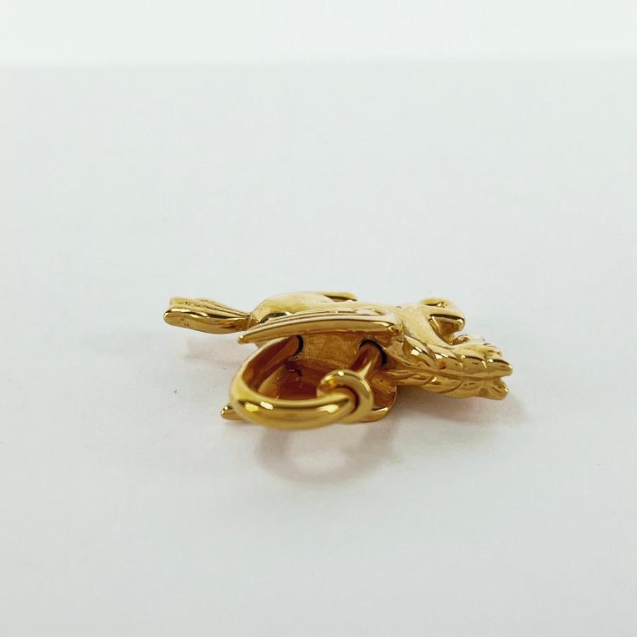 エルメス ■新同■ カデナ ペガサス バッグチャーム キーホルダー ゴールド GP  【584923】7 |  | 05