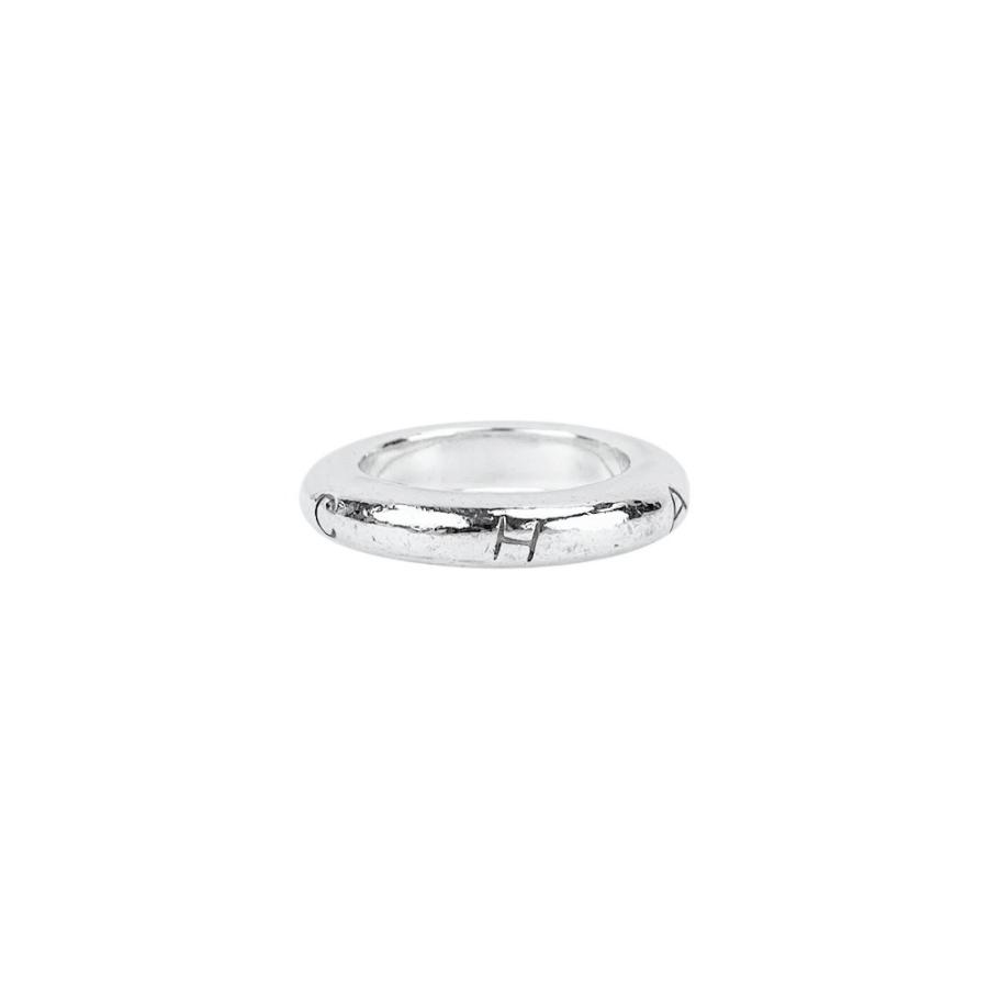 シャネル ■美品■ ロゴ リング 指輪 アクセサリー SV925 シルバー 【585012】13 |  | 02