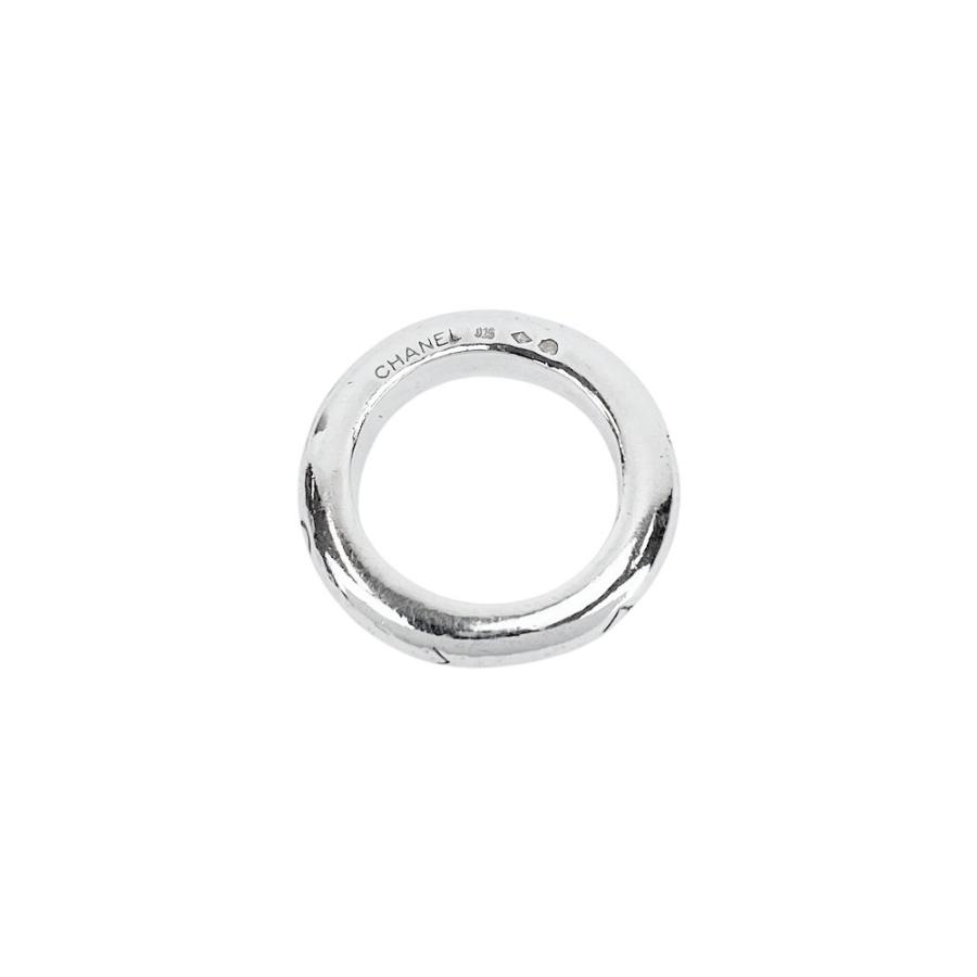 シャネル ■美品■ ロゴ リング 指輪 アクセサリー SV925 シルバー 【585012】13 |  | 05