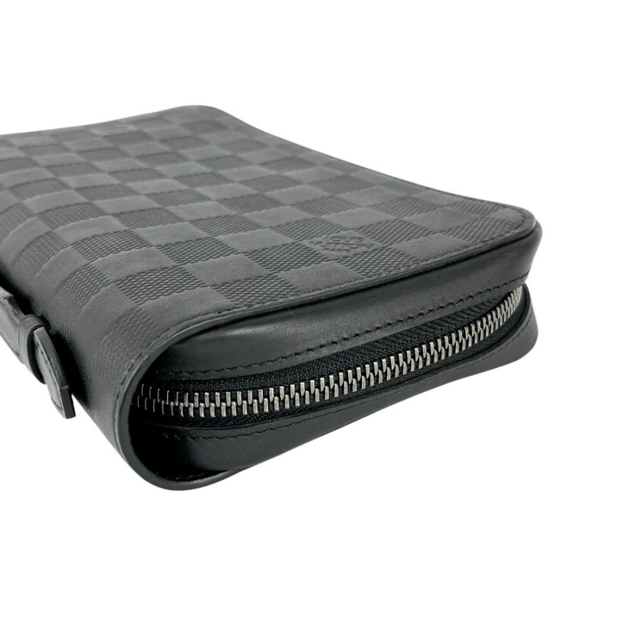 ルイヴィトン ■美品■ ジッピーウォレット XL 長財布 ラウンドファスナー レザー ダミエアンフィニ オニキス N61254 【585807】7 |  | 03