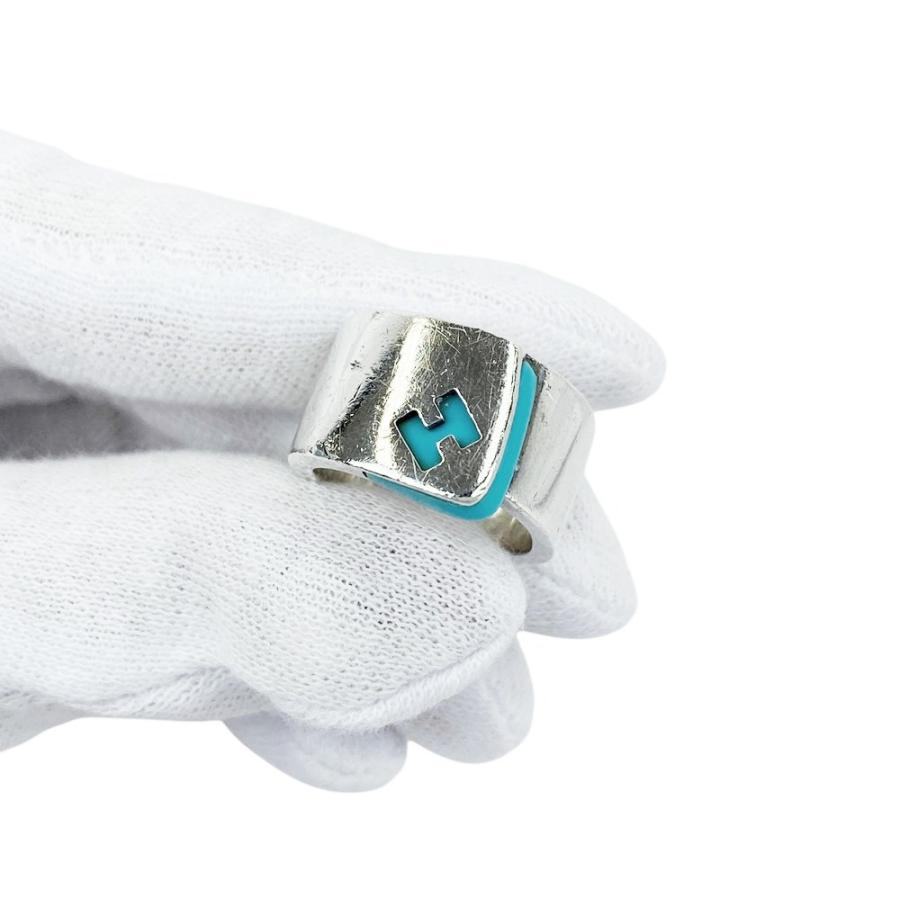 エルメス ■中古■ キャンディ リング 指輪 アクセサリー SV925 シルバー ライトブルー 【586118】13 |  | 09
