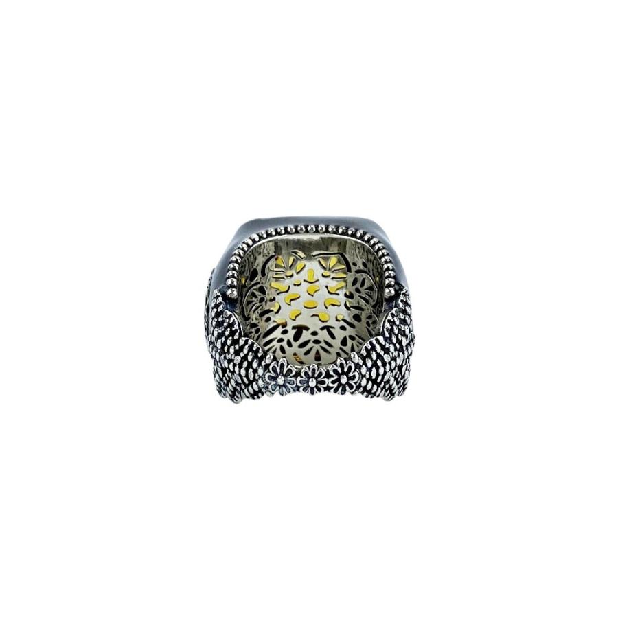 グッチ ■美品■ クリスタルディティール リング 指輪 アクセサリー SV925 シルバー 26.55g #10 【586132】13 |  | 03