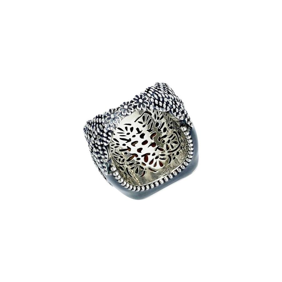 グッチ ■美品■ クリスタルディティール リング 指輪 アクセサリー SV925 シルバー 26.55g #10 【586132】13 |  | 05