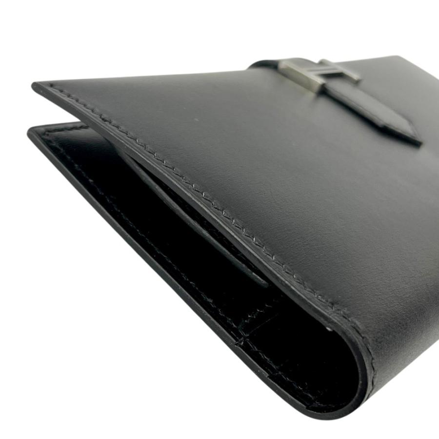 エルメス ■新同■ヴィンテージ■ ベアン クラシック 長財布 二つ折り ウォレット ボックスカーフ ブラック □H刻 箱 【586613】8 |  | 02