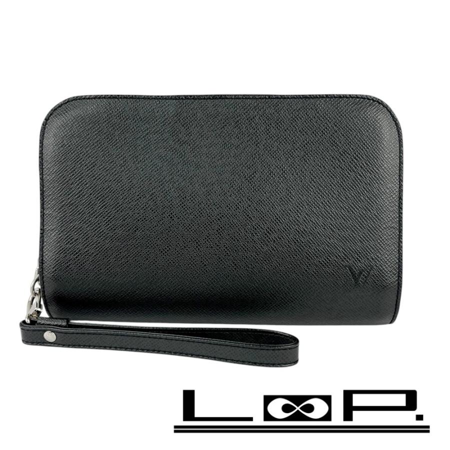 ルイヴィトン ■新同■ バイカル セカンドバッグ クラッチ 鞄 カバン タイガ ノワール シルバー Ｍ30182 【587153】7 | 