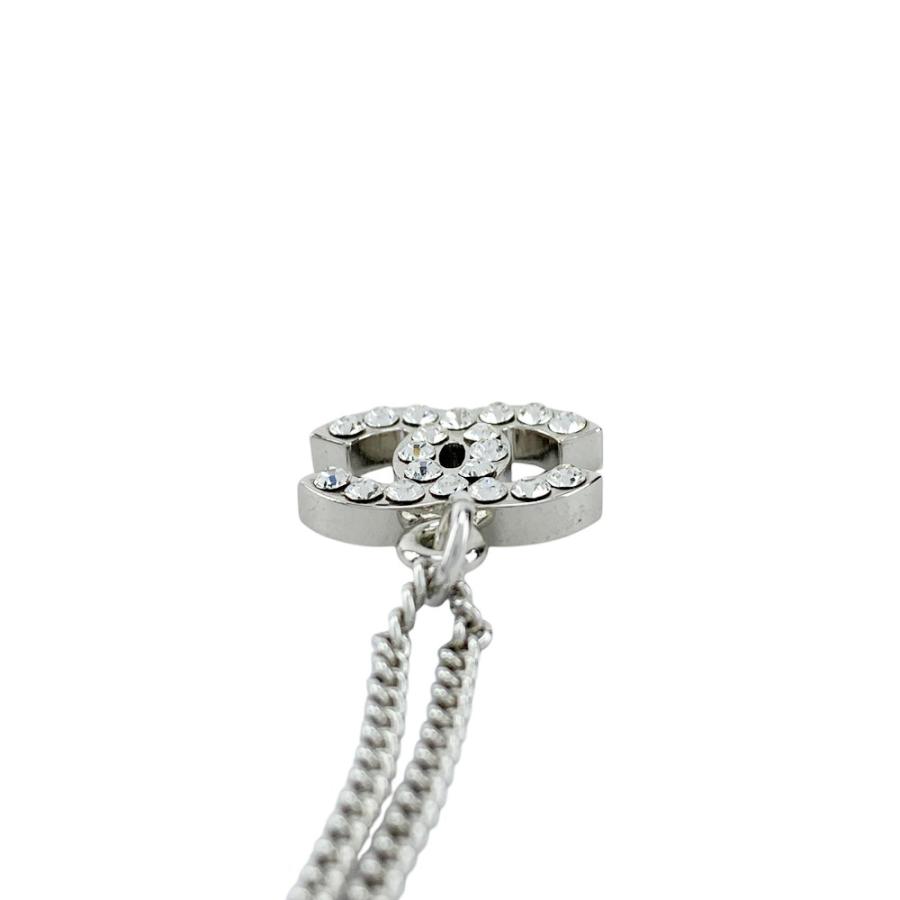 シャネル ■美品■ ココマーク ネックレスラインストーン アクセサリー シルバー メタル 07V 箱 【587436】7 |  | 05