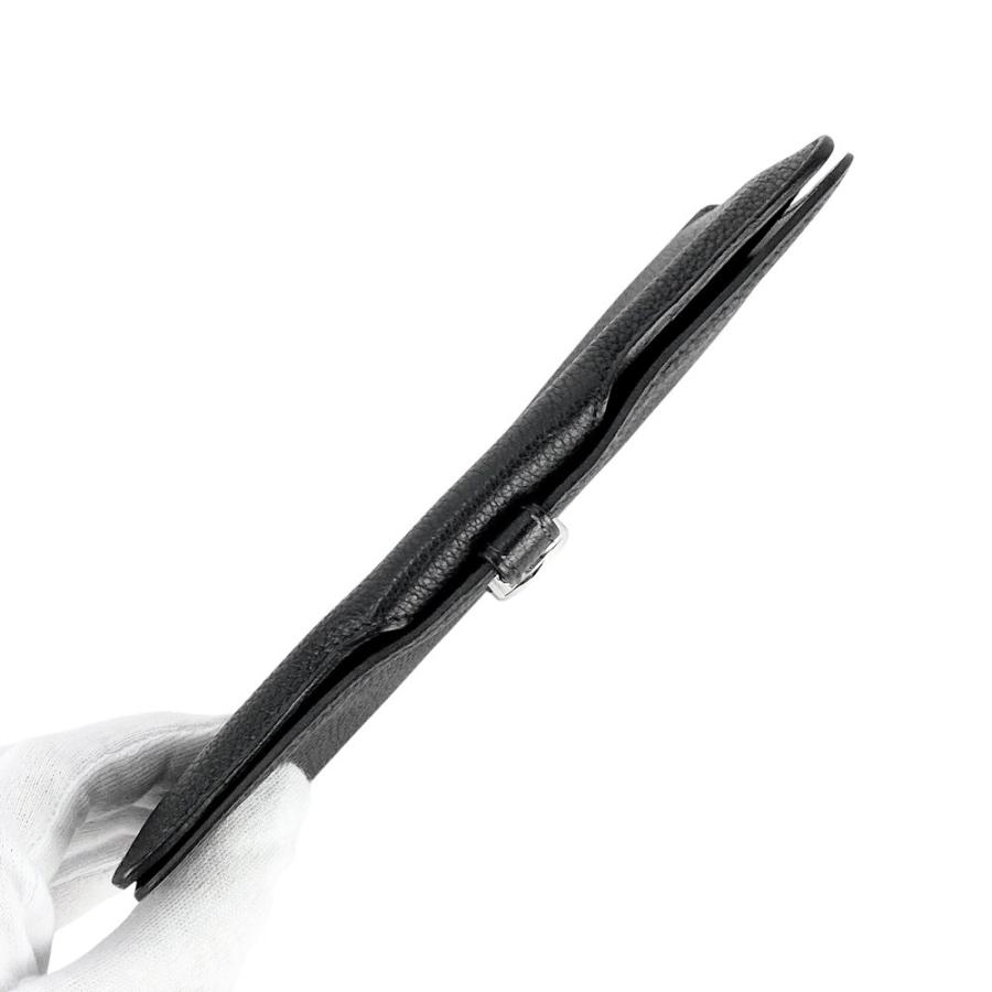 エルメス ■中古■ ドゴン MM 二つ折り 長財布 ウォレット トゴ SS ブラック シルバー □I刻【587511】5 エルメス □中古□ ドゴン MM 二つ折り 長財布 ウォレット トゴ SS
