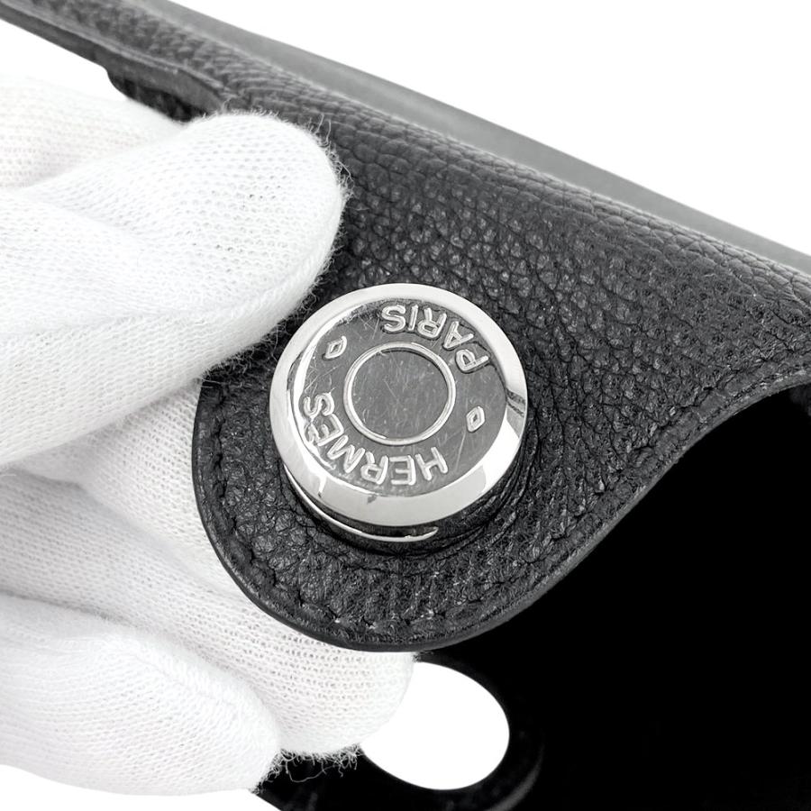 エルメス □中古□ ドゴン MM 二つ折り 長財布 ウォレット トゴ SS