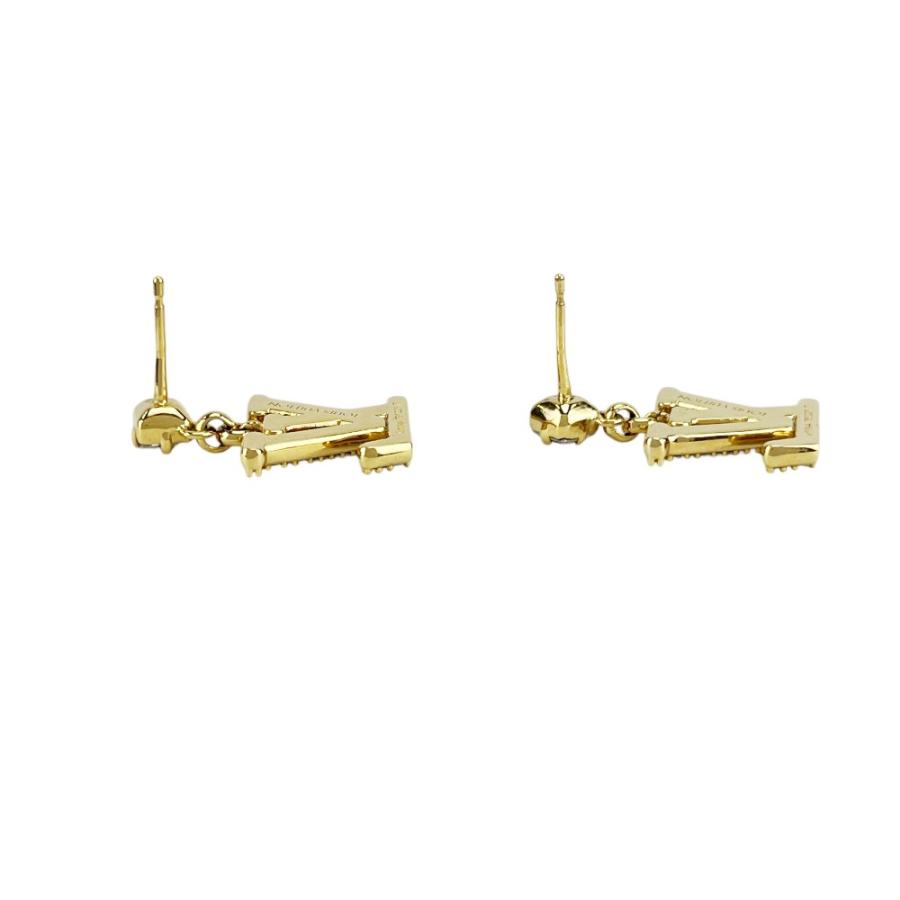 ルイヴィトン ■新同■ レディ ピアス アクセサリー ゴールド GP M01844 【588426】12 |  | 05