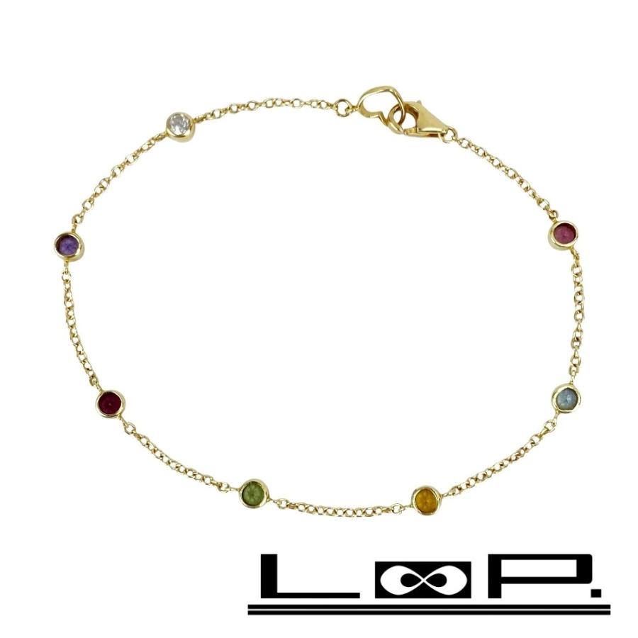 ポンテヴェキオ ■美品■ ブレスレット アクセサリー K18 YG750 イエローゴールド 1.75g 【590108】13 | 