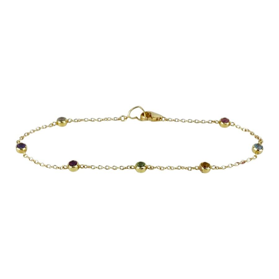 ポンテヴェキオ ■美品■ ブレスレット アクセサリー K18 YG750 イエローゴールド 1.75g 【590108】13 |  | 03