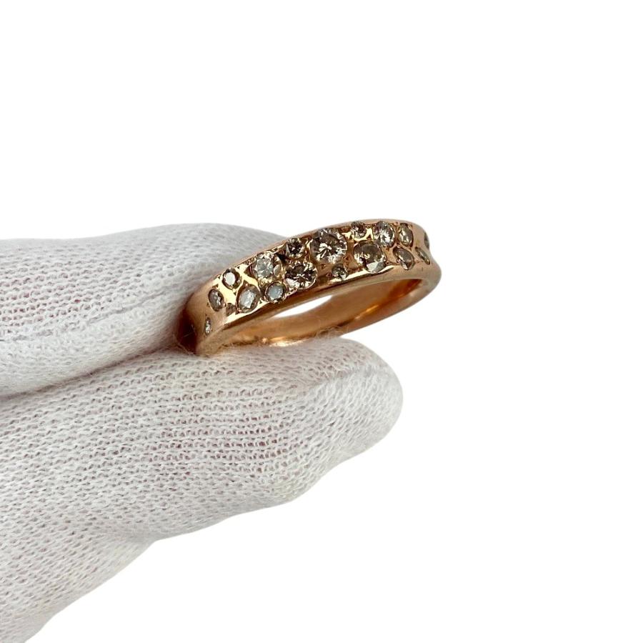 カシケイ ■中古■ メランジェ BD リング 指輪 アクセサリー ピンクゴールド ダイヤ K18 PG D0.60ct 6.8g #15 【590153】12 |  | 06