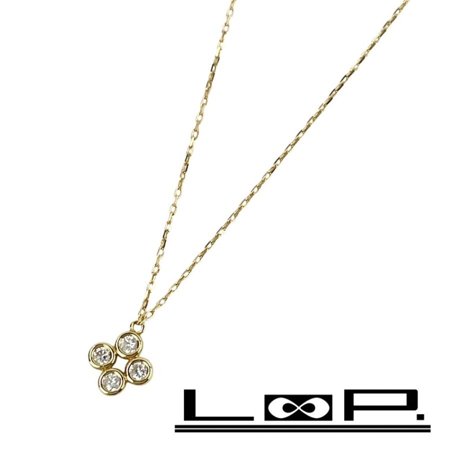 アーカー ■美品■ ヌーディーフルール ネックレス アクセサリー ダイヤ D0.08 K18 YG750 イエローゴールド 0.78g 【590276】13 | 