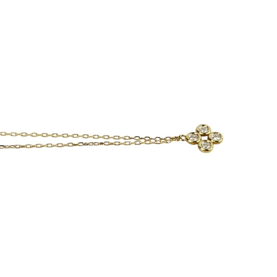 アーカー ■美品■ ヌーディーフルール ネックレス アクセサリー ダイヤ D0.08 K18 YG750 イエローゴールド 0.78g 【590276】13 |  | 03