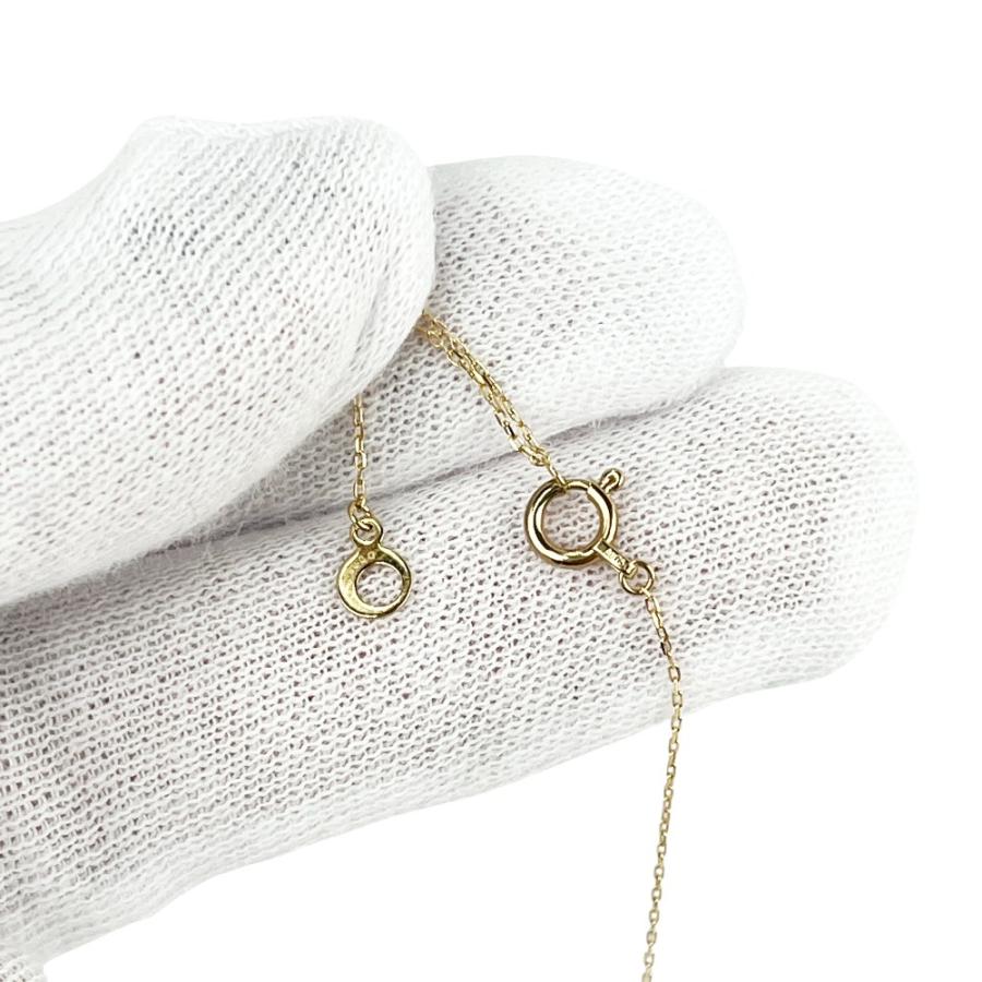 アーカー ■美品■ ヌーディーフルール ネックレス アクセサリー ダイヤ D0.08 K18 YG750 イエローゴールド 0.78g 【590276】13 |  | 06