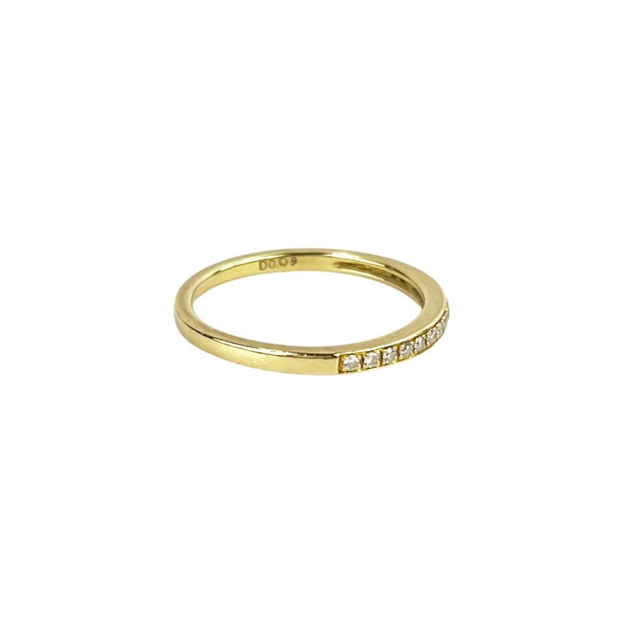 ポンテヴェキオ ■美品■ リング 指輪 アクセサリー ダイヤ D0.09 K18 YG750 イエローゴールド 1.90g #11.5 【590306】13 |  | 02