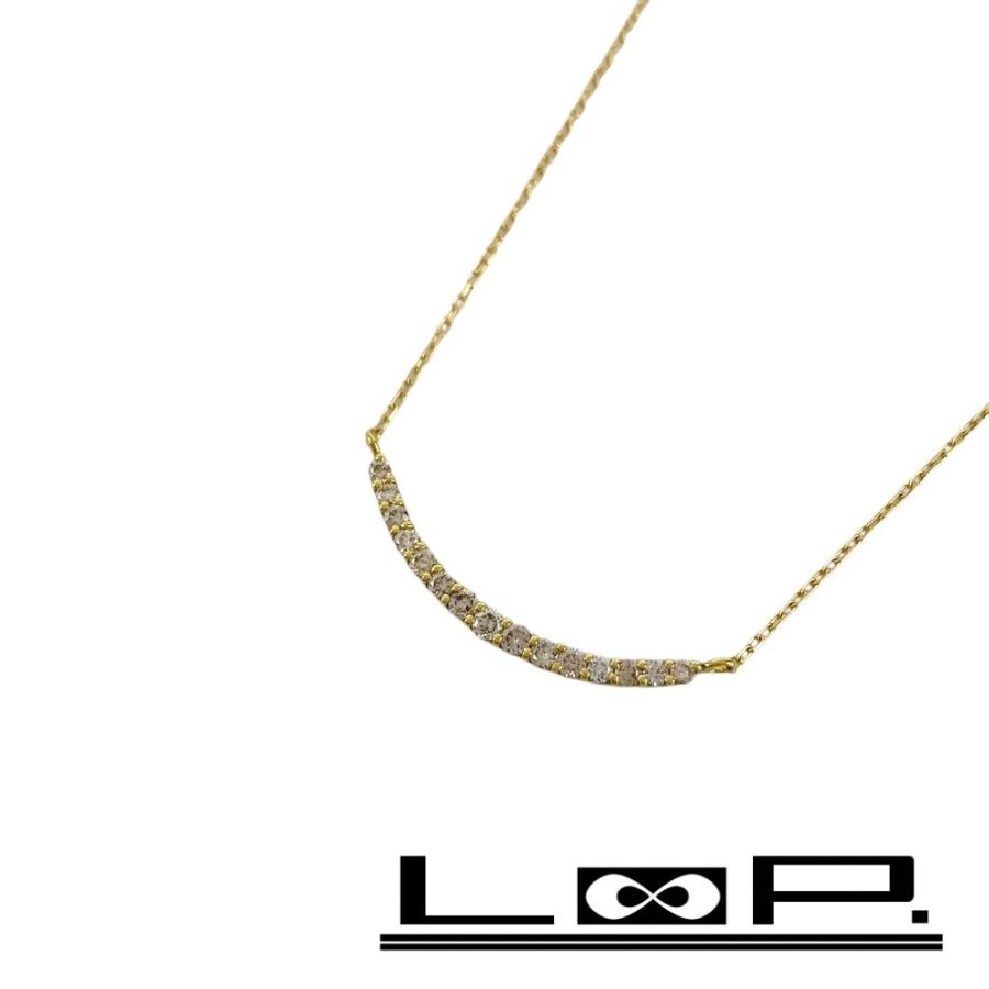 ノンブランド ■美品■ ネックレス ペンダント アクセサリー イエローゴールド ダイヤ K18 YG D0.30ct 1.6g 【590313】12 | 